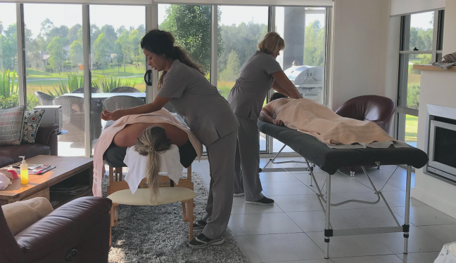 Weddings and massages!